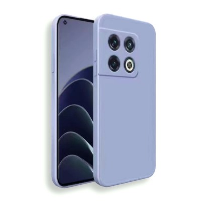 Bodycell Square Liquid Silicon Case Oneplus 10 Pro 5G Light Blue