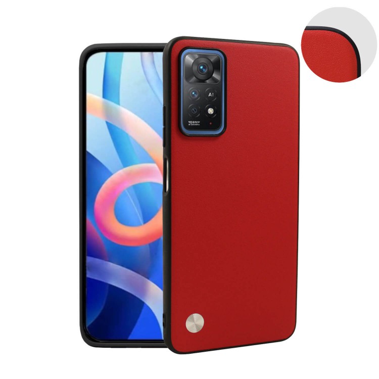 Bodycell Vegan Cover Xiaomi Note 11 Pro/11 Pro 5G Red