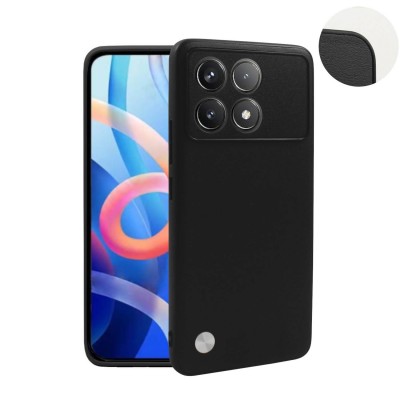 Bodycell Vegan Cover Xiaomi Poco F6 Pro Black