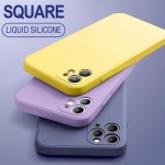 Bodycell Square Liquid Silicon Case Xiaomi Note 9S/9 Pro Light Blue