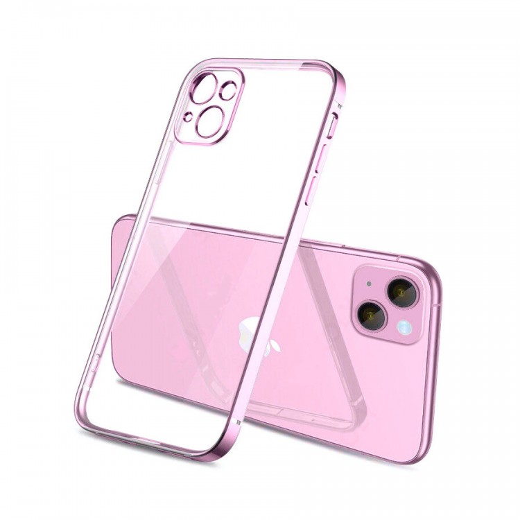 Bodycell Back Cover HD Clear For iPhone 13 mini Violet