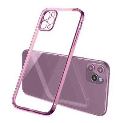 Bodycell Back Cover HD Clear For iPhone 13 Pro Max Violet
