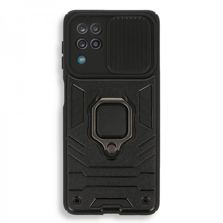 Ring Armor Case Samsung A22 4G Black
