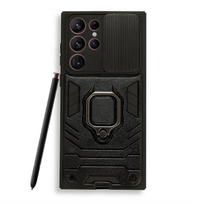Ring Armor Case Samsung S22 Ultra Black