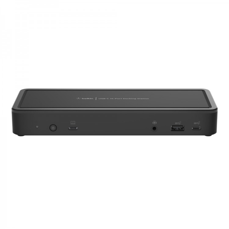 Belkin INC003vfBK 14-Port USB-C Docking Station, 65W (Chromebook Certified)Μαύρο