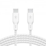 Belkin CAB014bt2MBK BOOST↑CHARGE™ USB-C® to USB-C Cable 100WΛευκό