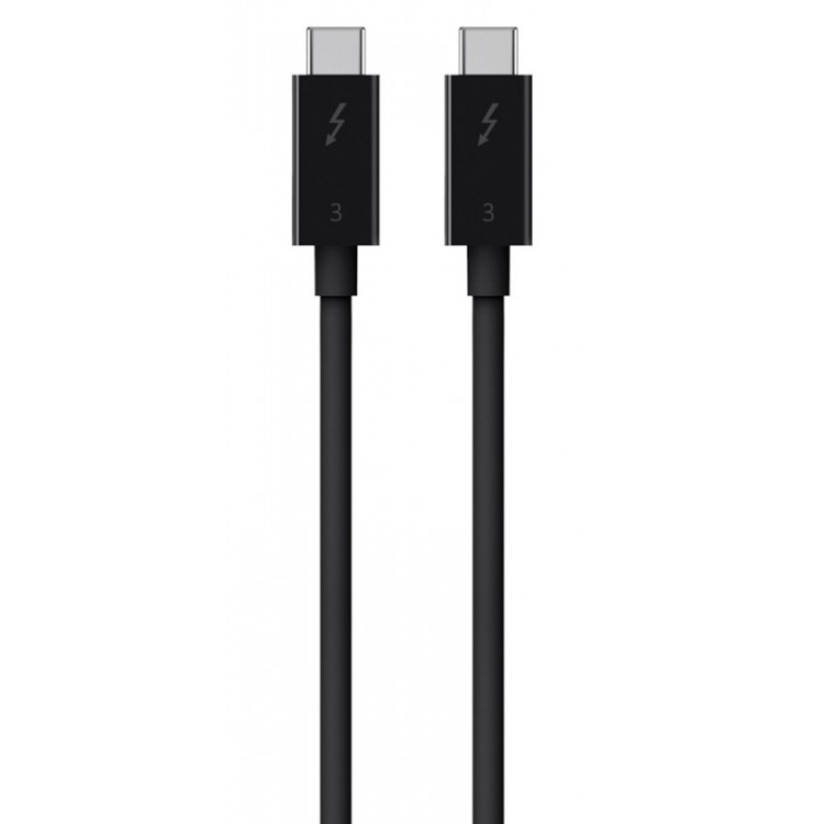 Thunderbolt™ 3 Cable (USB-C™ to USB-C) 100W 0.8m - F2CD084bt0.8MBK
