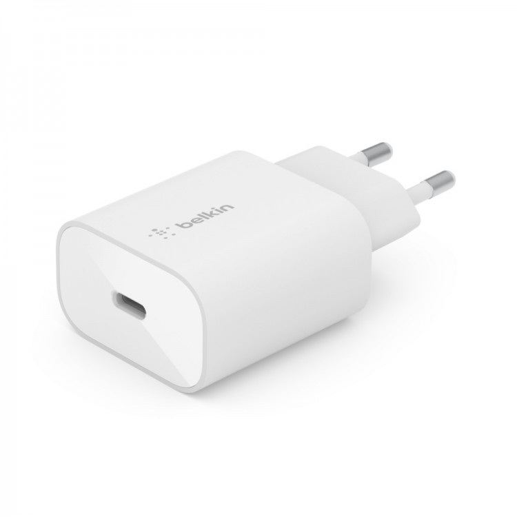 Belkin WCA004vfWH USB-C PD 3.0 PPS Wall Charger 25W
