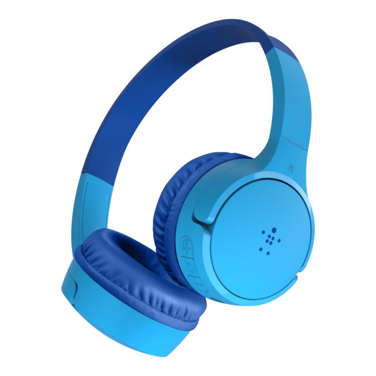 Belkin AUD002btBL Wireless On-Ear Headphones for KidsΜπλε
