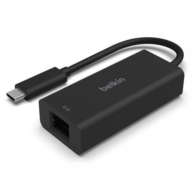 Belkin INC012btBK USB-C to 2.5 Gb Ethernet AdapterΜαύρο