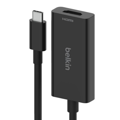 Belkin AVC013btBK USB-C TO HDMI 2.1 ADAPTER (8K, 4K, HDR compatible)Μαύρο