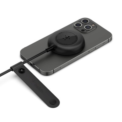 Belkin WIA005vfBK Magnetic Portable Wireless Charger Pad 7.5WΜαύρο