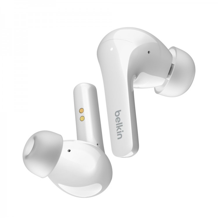 Belkin AUC006BTWH SOUNDFORM™ Flow Noise Cancelling EarbudsΛευκό