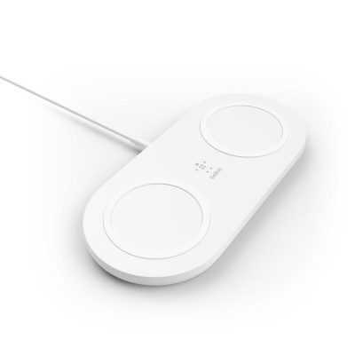 Belkin WIZ008vfWH 15W Dual Wireless Charging Pads