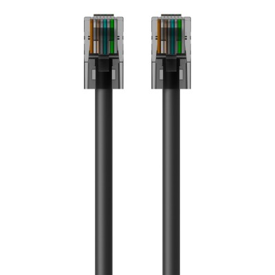 Belkin A3L981bt01MBKHS CAT6 Ethernet Patch Cable, RJ45, M/MΜαύρο