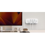 Belkin SRB002vf2M Surge Protector with USB-C® and USB-A Ports (6 Outlets with 1 USB-A & 1 USB-C)Λευκό