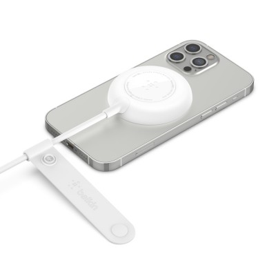 Belkin WIA005vfWH Magnetic Portable Wireless Charger Pad 7.5WΛευκό
