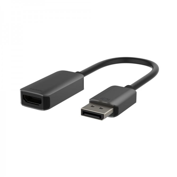 Belkin AVC011btSGY-BL Active DisplayPort to HDMI Adapter 4K HDR