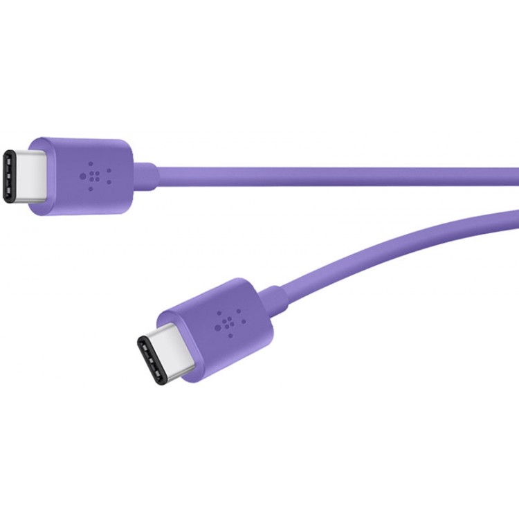 MIXIT↑™ USB-C to USB-C Charge Cable - F2CU043bt06-PURΜωβ