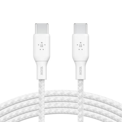 Belkin CAB014bt3MWH BOOST↑CHARGE™ USB-C® to USB-C Cable 100WΛευκό