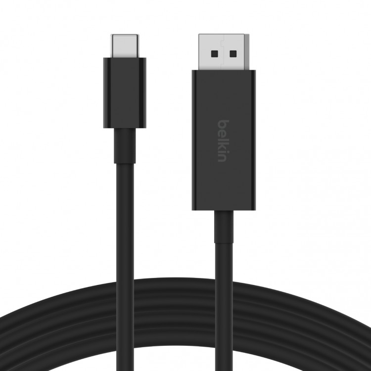 Belkin AVC014bt2MBK Connect USB-C to DisplayPort 1.4 CableΜαύρο