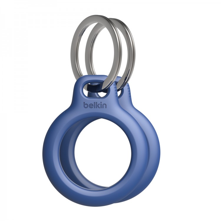 Belkin MSC002btBL Secure Holder with Key Ring for AirTag 2-PackΜπλε