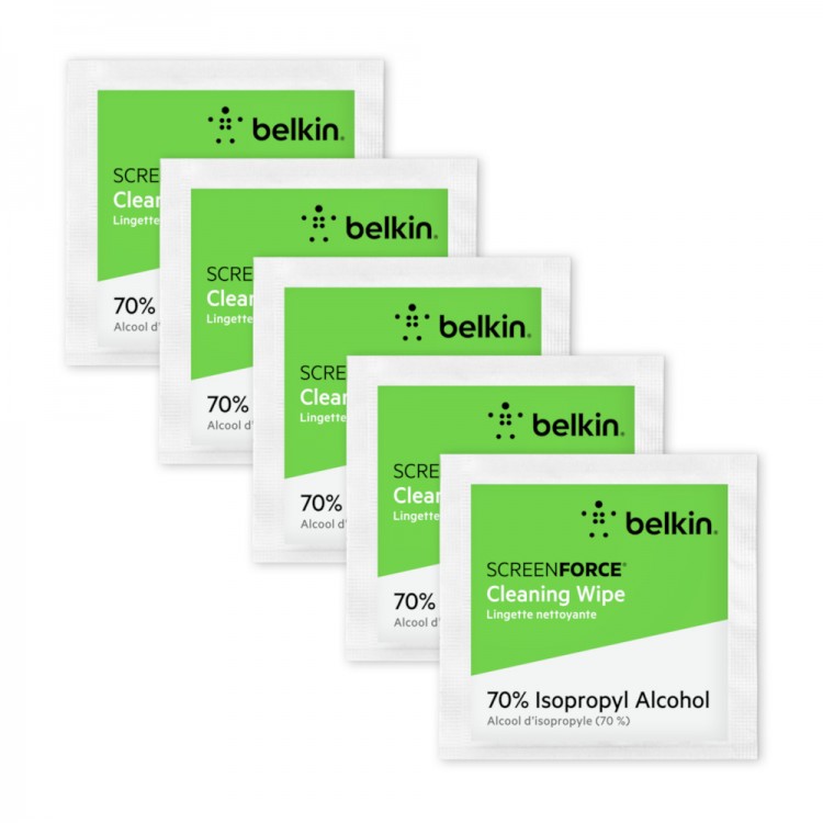Belkin OVF005zz Screen Cleaning Wipes (Box of 500)