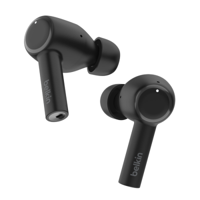 Belkin AUC007btBLK SoundForm Pulse Noise Cancelling EarbudsΜαύρο