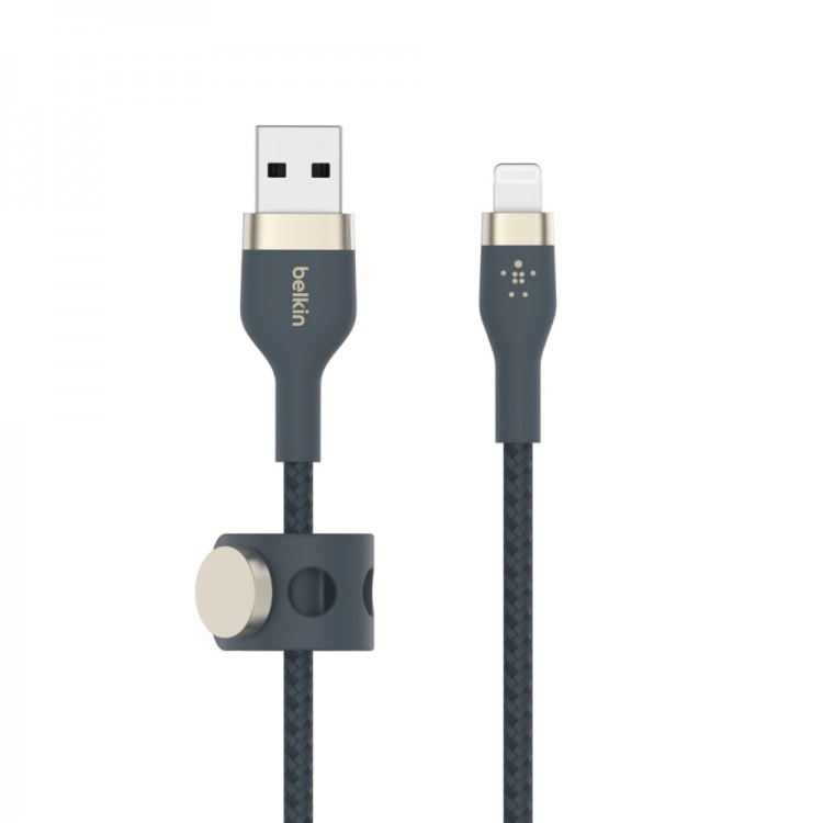 Belkin CAA010bt2MBL BOOST↑CHARGE™ PRO Flex USB-A Cable with Lightning ConnectorBlue