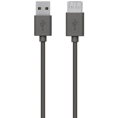 Belkin Καλώδιο USBAM/F , USBA Male σε USBA Female - F3U153cp1.8M - Μαύρο
