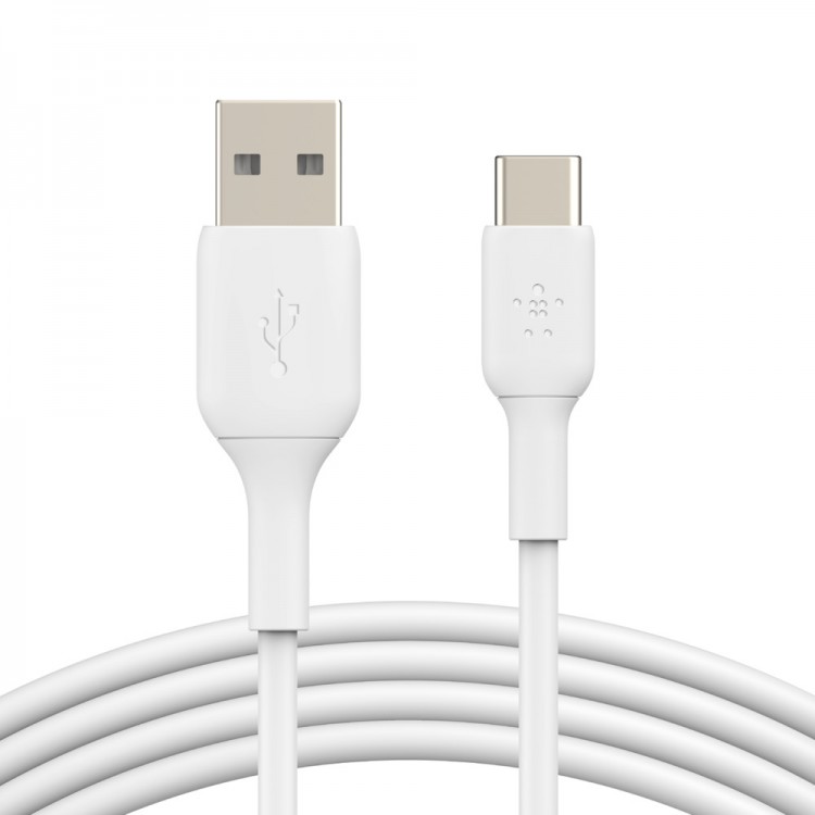 Belkin CAB001bt1MWH USB-C to USB-A Cable (1m)Λευκό