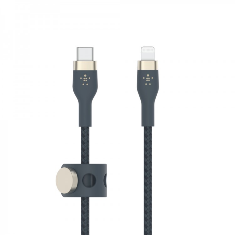 Belkin CAA011bt3MBL BOOST↑CHARGE™ PRO Flex USB-C® Cable with Lightning ConnectorBlue