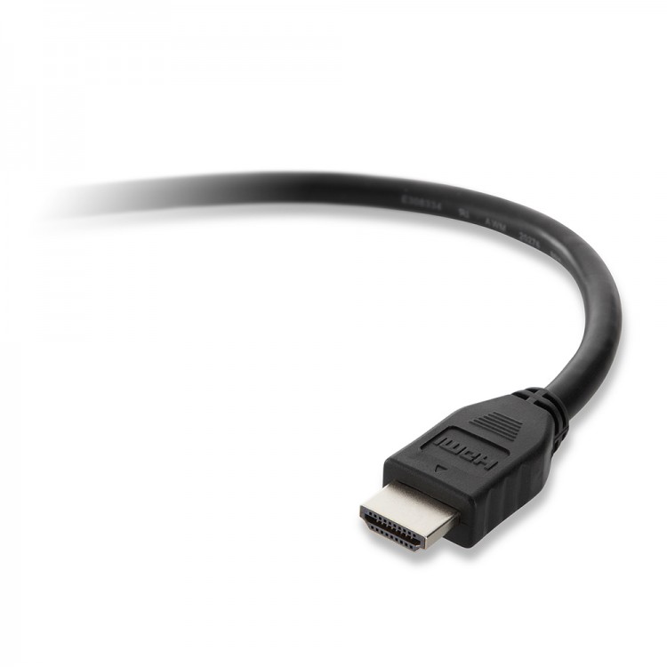 Belkin F3Y017bt1.5MBLK HDMI® Standard Audio Video Cable 4K/Ultra HD Compatible