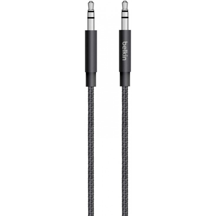 MIXIT↑™ Metallic AUX Cable AV10164bt04-BLKΜαύρο