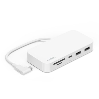 Belkin INC011btWH USB-C® 6-in-1 Multiport Hub with MountΛευκό