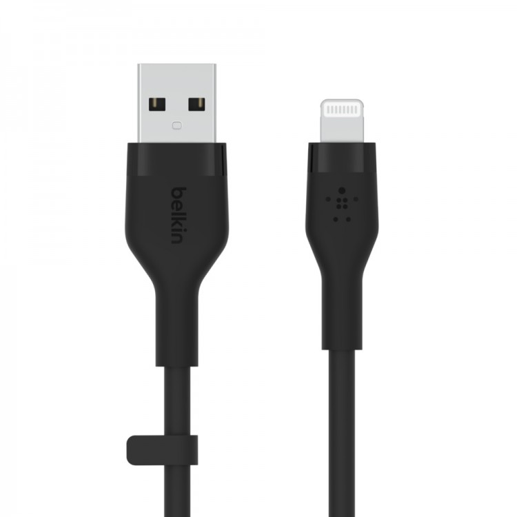 Belkin CAA008bt3MBK BOOST↑CHARGE™ Flex USB-A Cable with Lightning ConnectorBlack