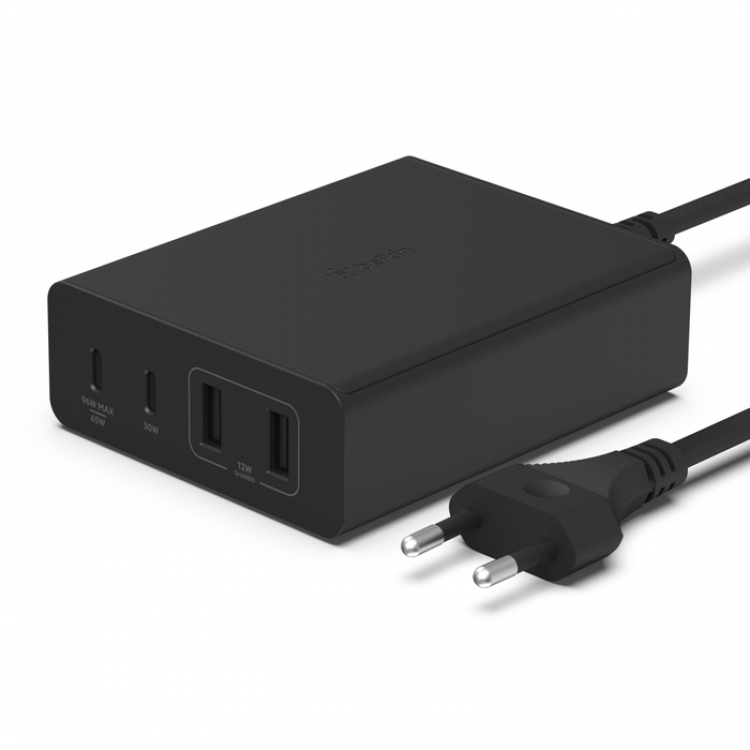 Belkin WCH010vfBK BOOST↑CHARGE™ PRO 4-Port GaN Charger 108WΜαύρο