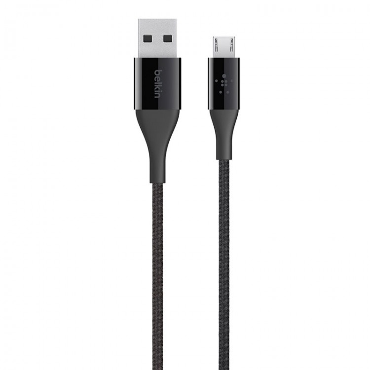 Belkin DuraTek™ MICRO-USB TO USB Cable Black - F2CU051bt04-BLKΜαύρο