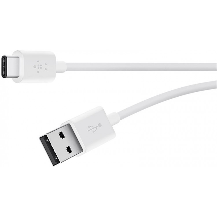 MIXIT↑™ 2.0 USB-A to USB-C Charge CableΛευκό