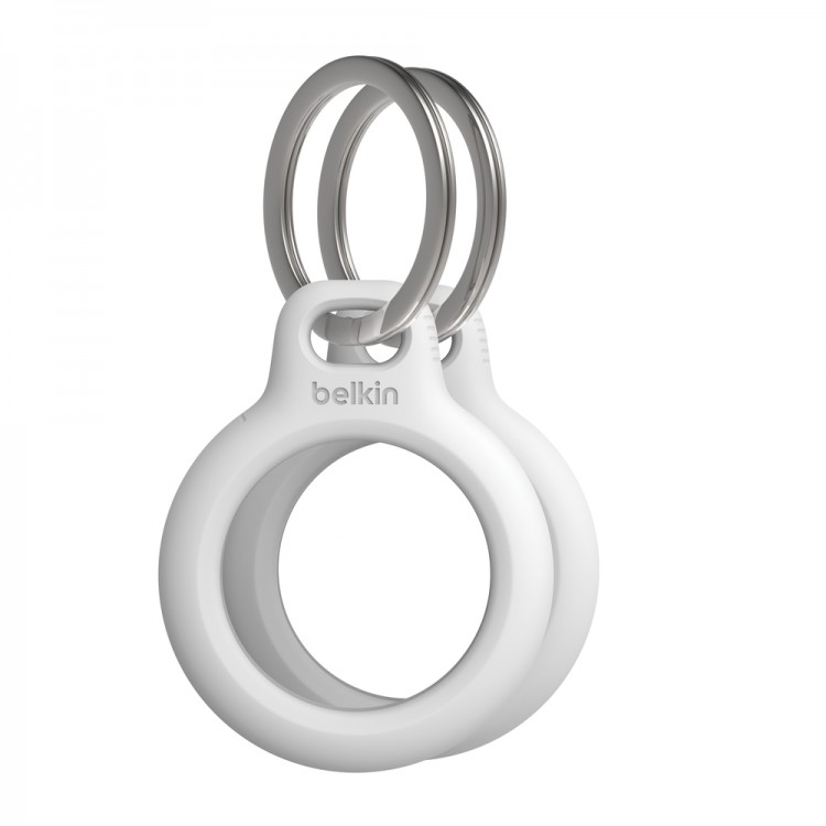 Belkin MSC002btWH Secure Holder with Key Ring for AirTag 2-PackΛευκό