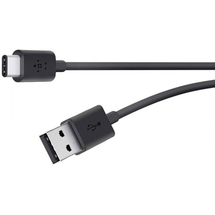 MIXIT↑™ 2.0 USB-A to USB-C Charge CableΜαύρο