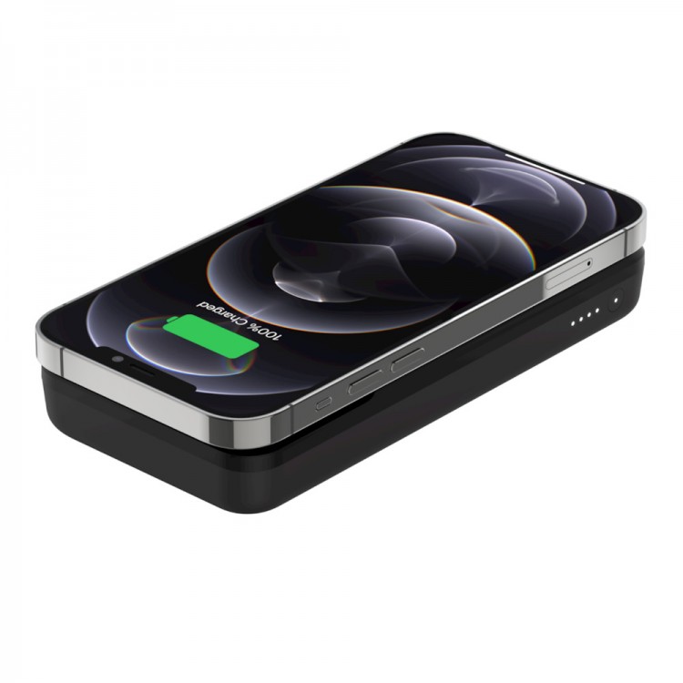Belkin BPD001btBK Magnetic Portable Wireless Charger 10KΜαύρο