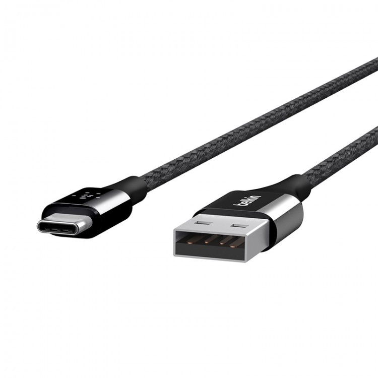 Belkin MIXIT↑™ DuraTek™ USB-C™ to USB-A Cable Black - F2CU059bt04-BLKΜαύρο