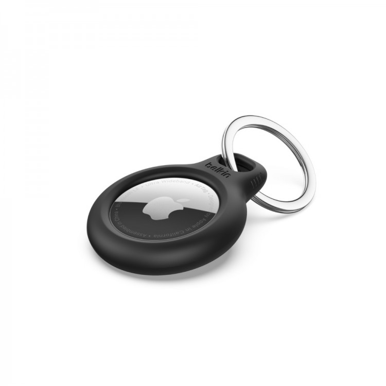 Belkin F8W973btBLK Secure Holder with Key Ring for AirTagΜαύρο