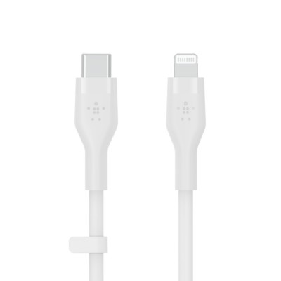 Belkin CAA009bt3MWH BOOST↑CHARGE™ Flex USB-C Cable with Lightning ConnectorWhite