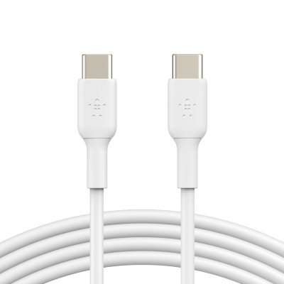 Belkin CAB003bt2MWH USB-C to USB-C Cable (2m)Λευκό
