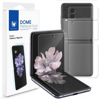 WHITESTONE DOME PREMIUM GEN Μεμβράνη προστασίας FILM για SAMSUNG GALAXY Z FLIP 3 - ΔΙΑΦΑΝΟ