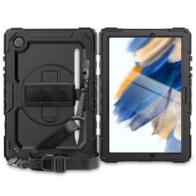 Θήκη TECH PROTECT SOLID360 για Samsung GALAXY TAB A8 10.5 X200 / X205 - ΜΑΥΡΟ