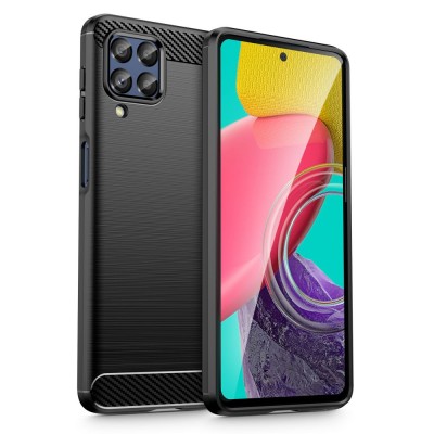 Θήκη TECH PROTECT CARBON για Samsung Galaxy M33 5G - ΜΑΥΡΟ