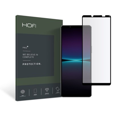 HOFI TEMPERED GLASS PRO PLUS FOR SONY XPERIA 10 IV - ΜΑΥΡΟ